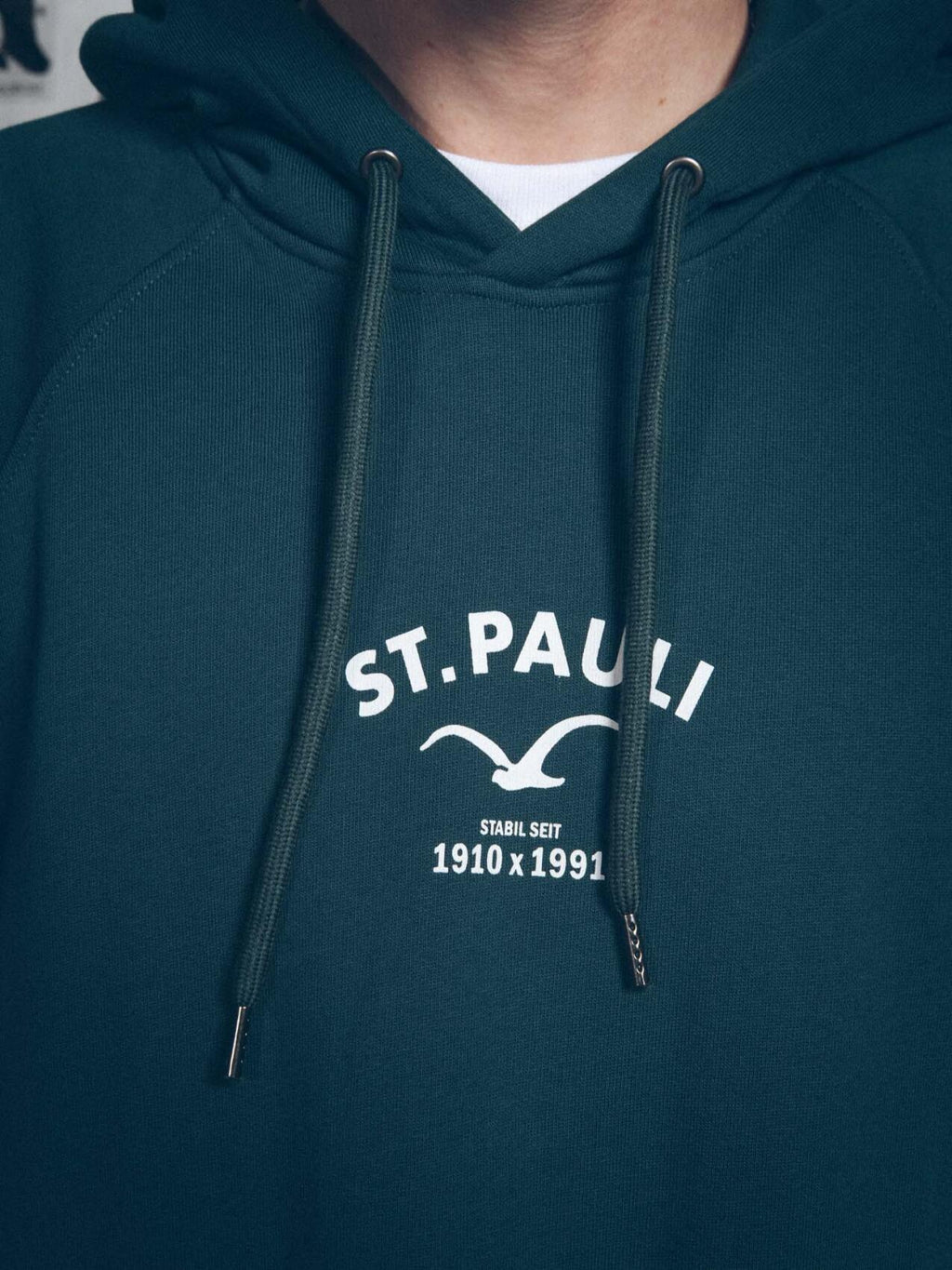 Kapuzenpullover "Clepto x St. Pauli 2.0" grün