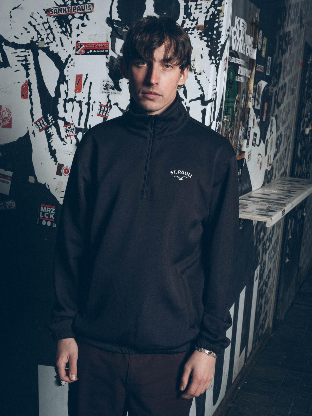 Zipped Sweater "Clepto x St. Pauli 2.0"