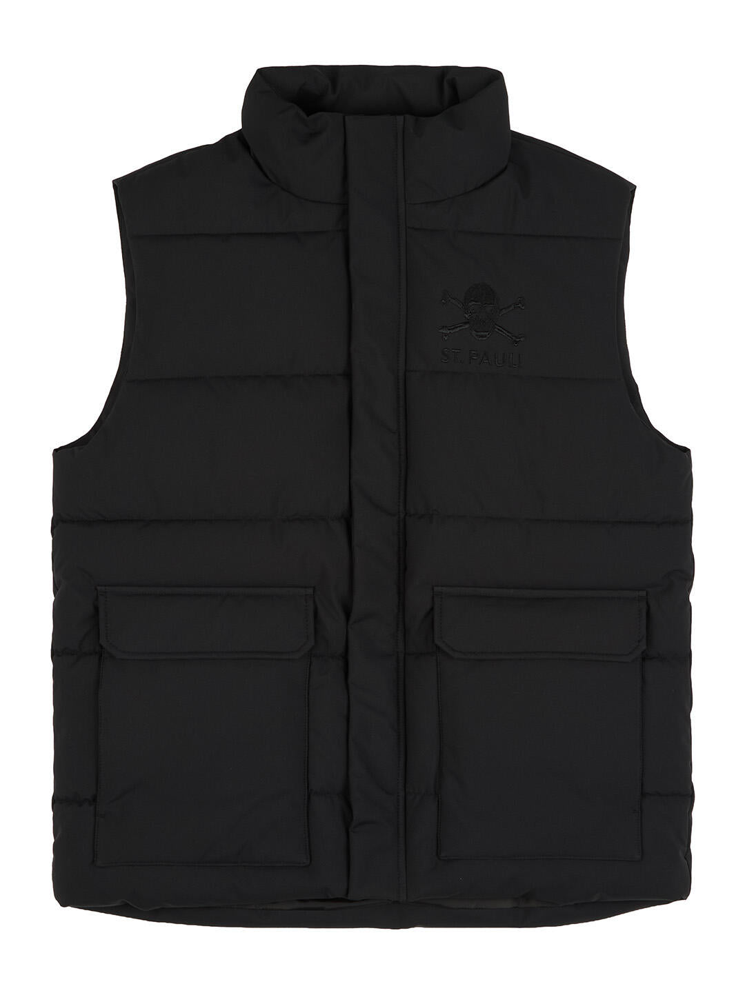 Weste "Quilted Totenkopf"