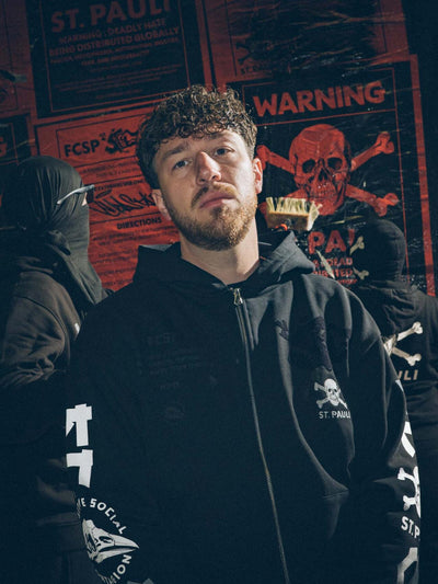 Kapuzenjacke "Jeff Staple x St. Pauli"