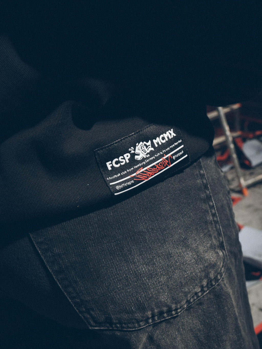 Kapuzenjacke "Jeff Staple x St. Pauli"