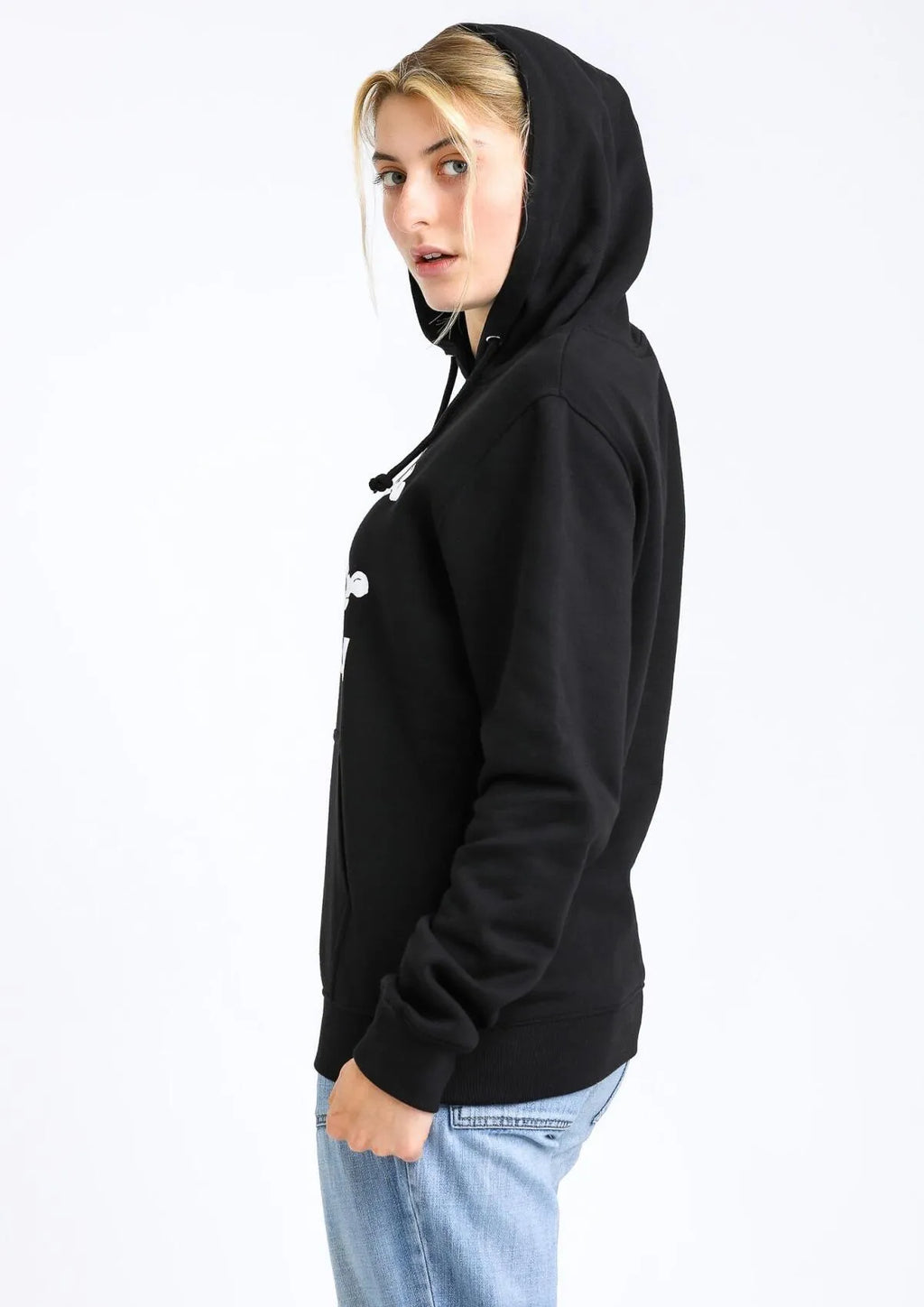 Kapuzenpullover tailliert Totenkopf I
