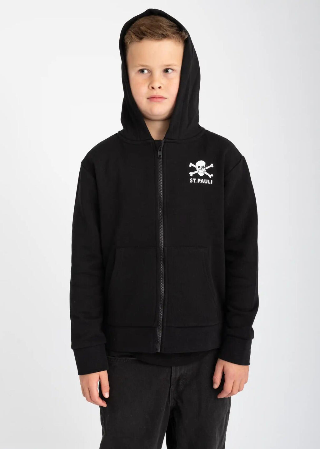 Kinder Kapuzenjacke Totenkopf