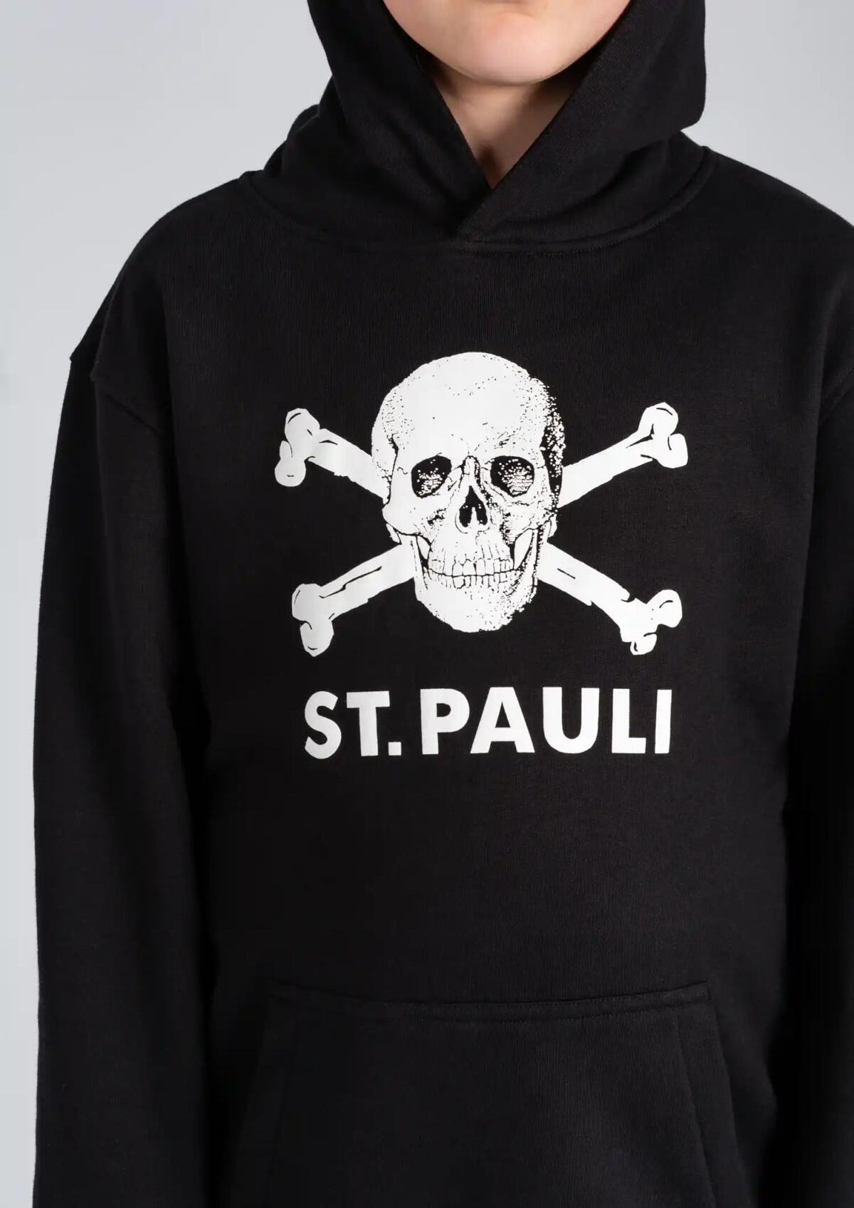 Kinder Kapuzenpullover Totenkopf