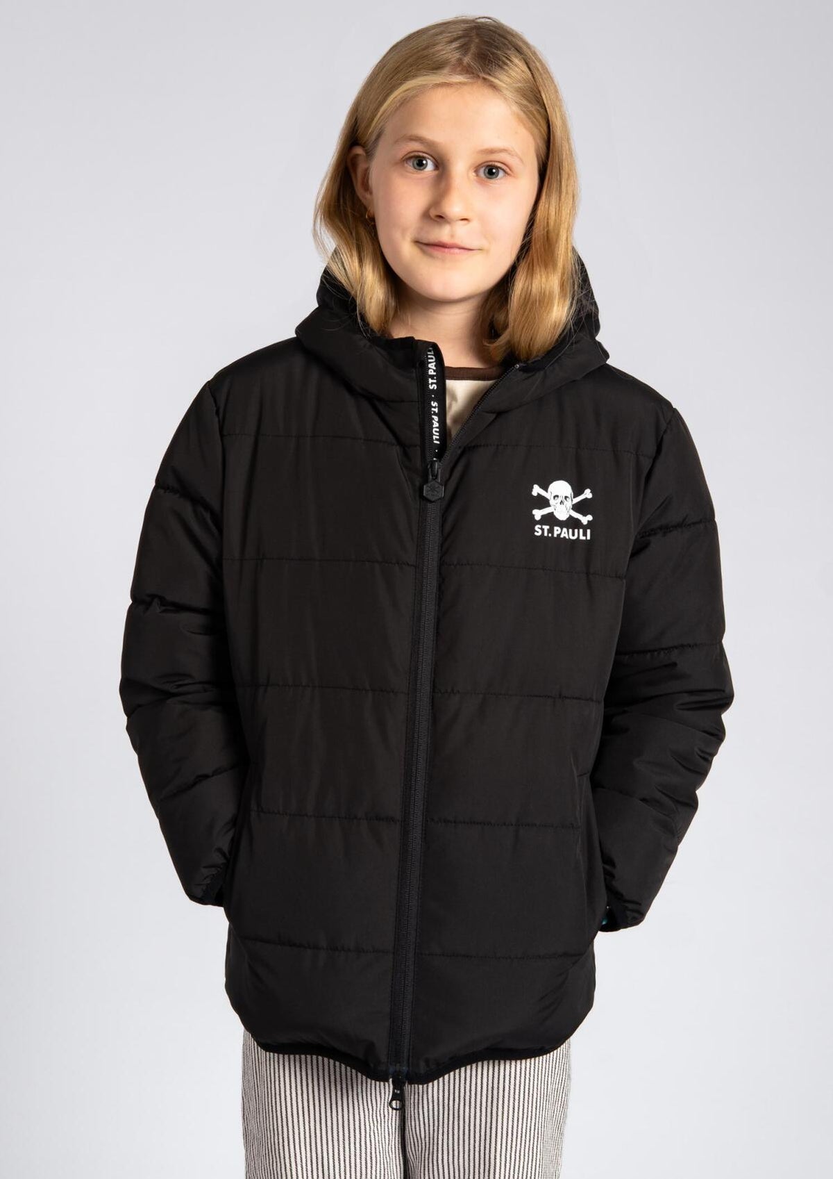 Kinder Pufferjacke "Totenkopf"