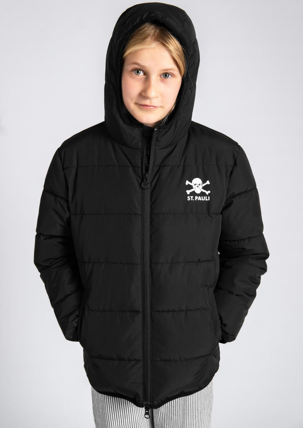 Kinder Pufferjacke "Totenkopf"