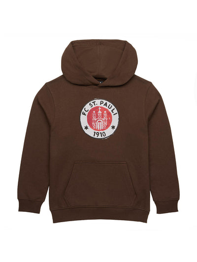 Kinder Kapuzenpullover Logo Paint