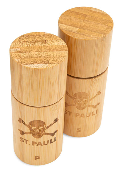 Salz- und Pfeffermühlen Set Totenkopf