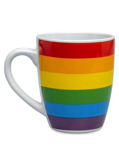 Becher Regenbogen Totenkopf
