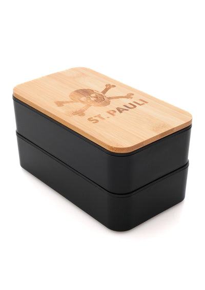 Lunchbox mit Besteck Totenkopf