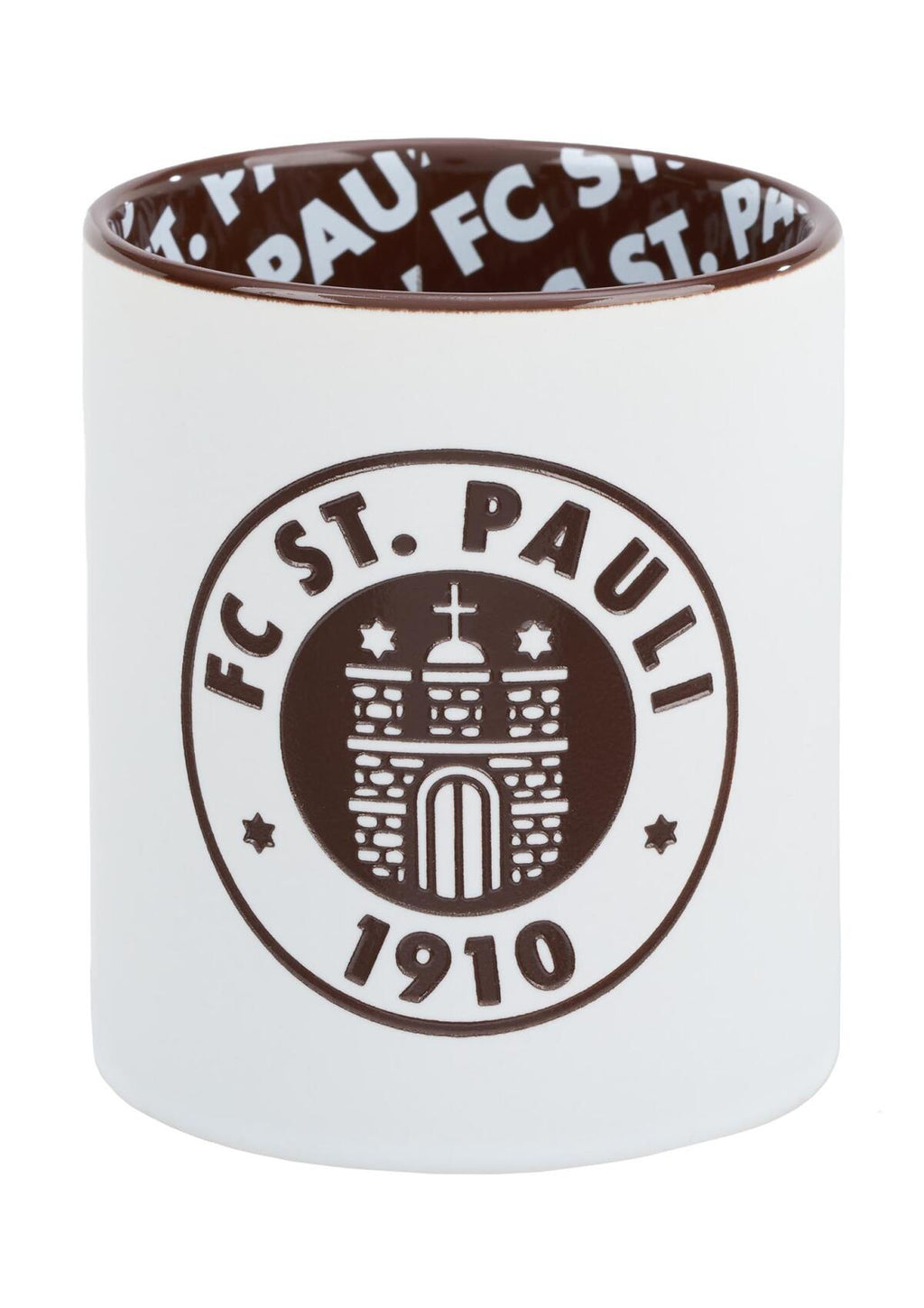 Becher "Logo" sandgestrahlt