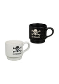 Becher 2er Set "Totenkopf"