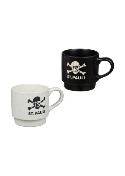 Becher 2er Set "Totenkopf"