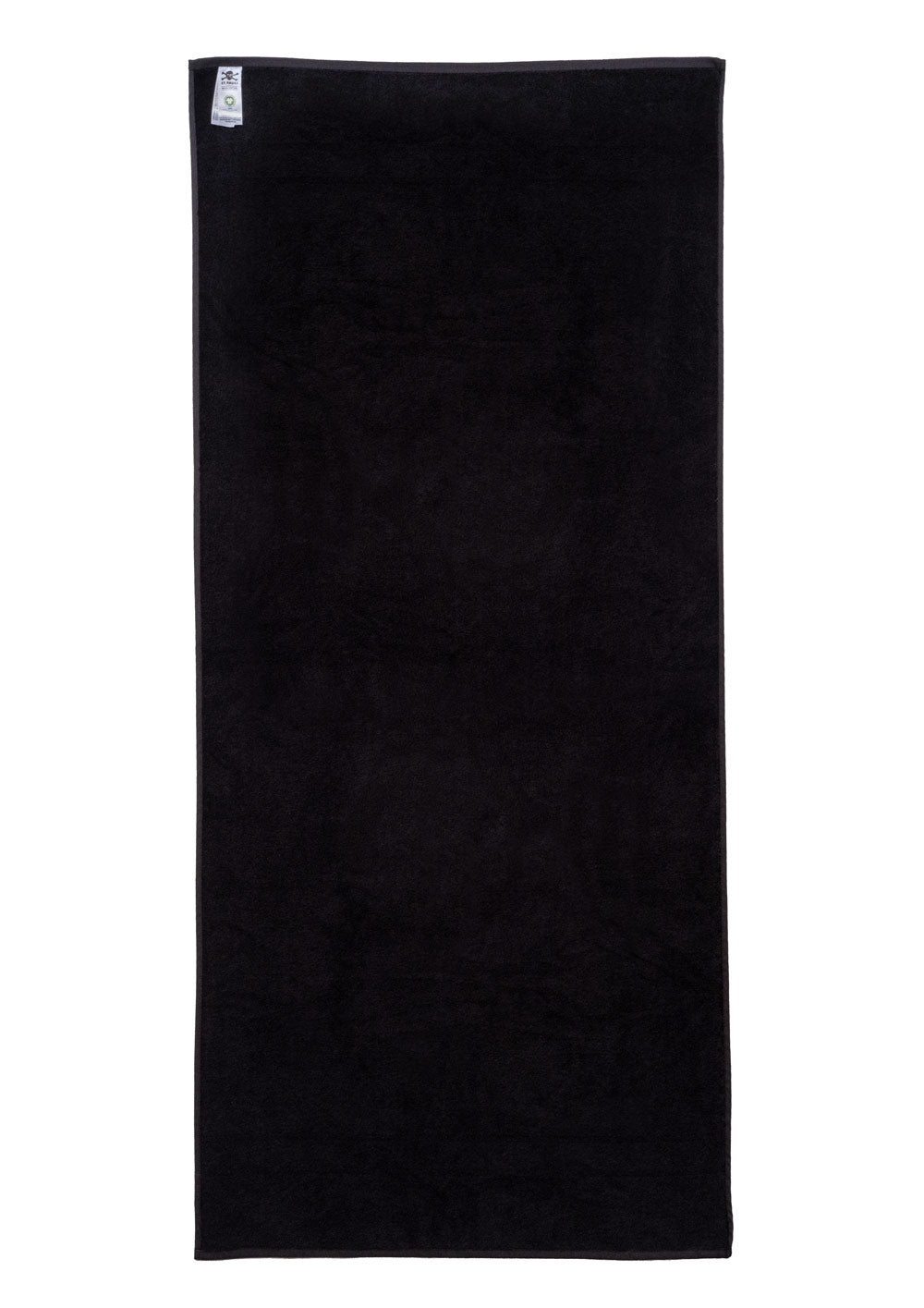 Badehandtuch Totenkopf schwarz
