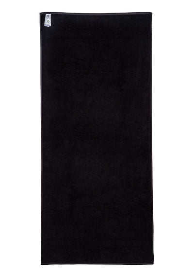 Badehandtuch Totenkopf schwarz