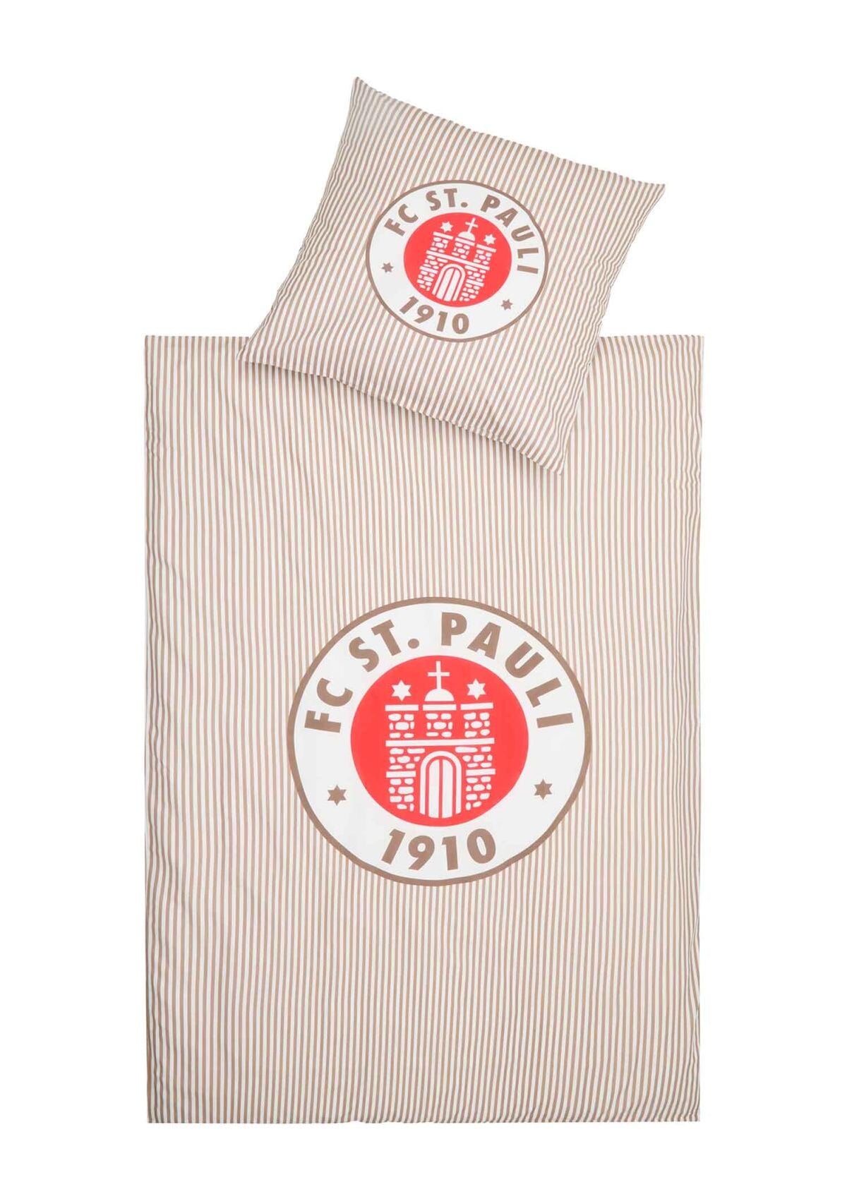 Bettwäsche "Logo Streifen"
