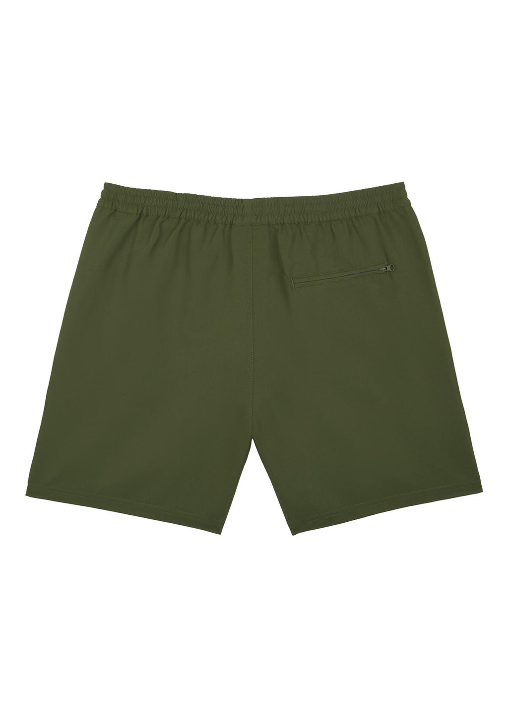 Badeshorts "Totenkopf" oliv