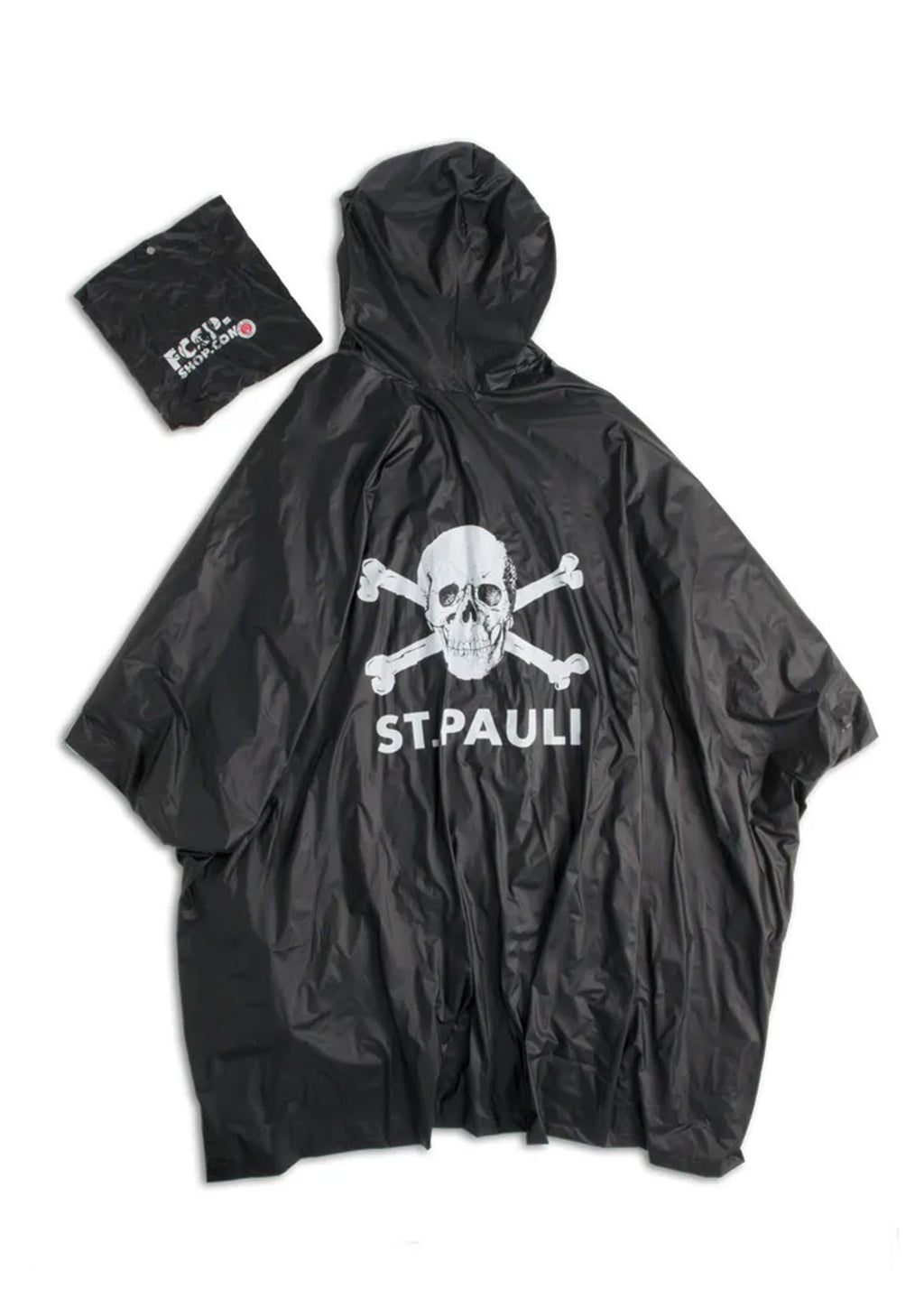 Regenponcho Totenkopf Eco