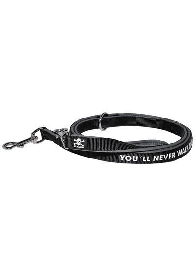 Leine Totenkopf x Hunter, 3-fach verstellbar