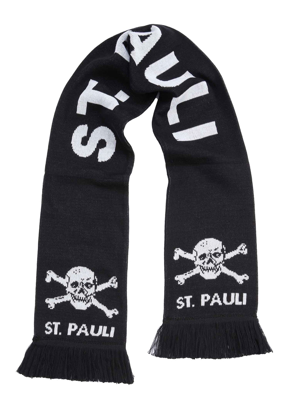Schal Totenkopf - Bio-Baumwolle
