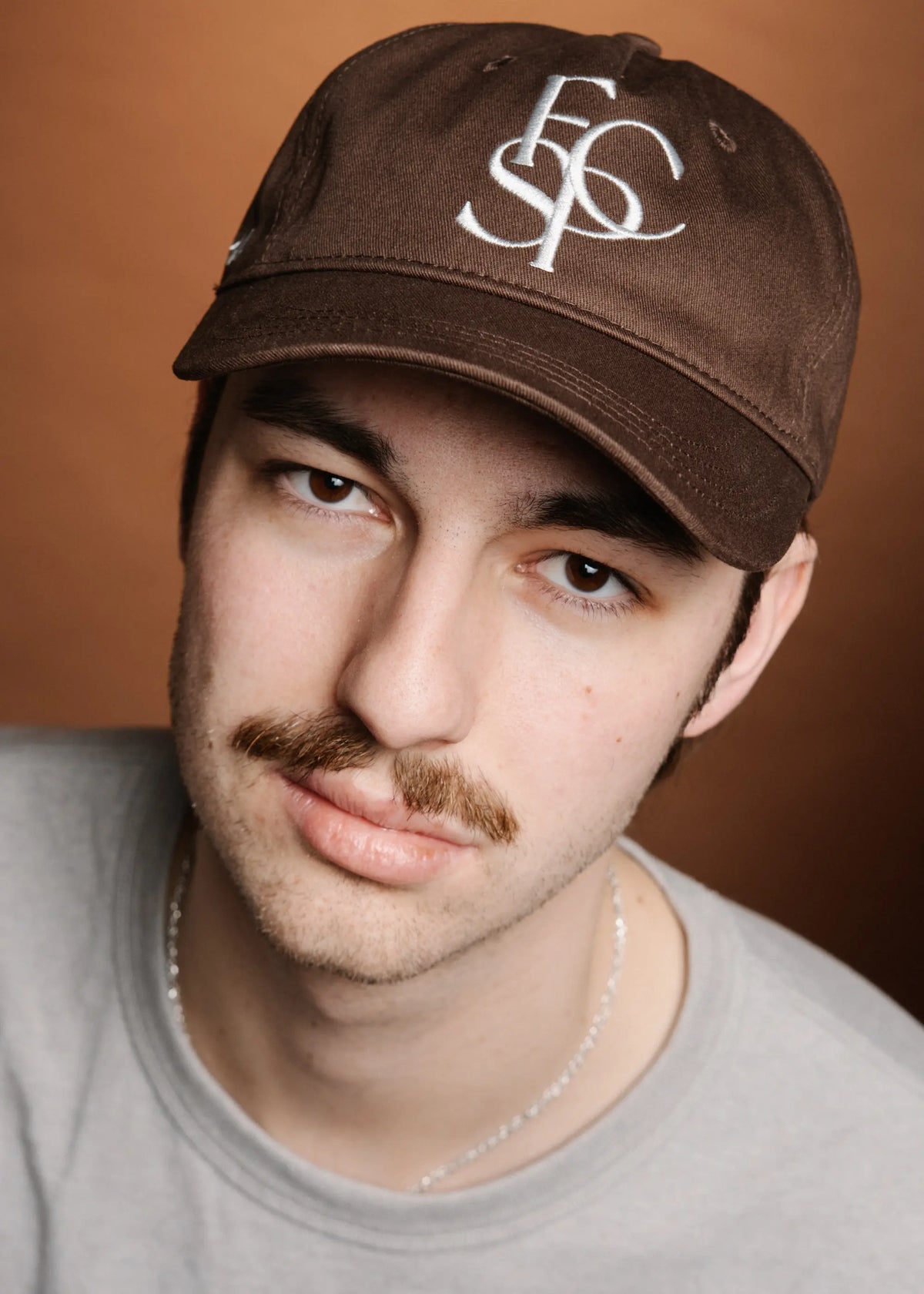 Kappe "Super Fan" braun