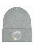 Mütze Rainbow Circle – Grey Melange