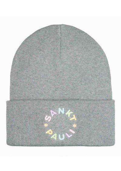 Mütze Rainbow Circle – Grey Melange