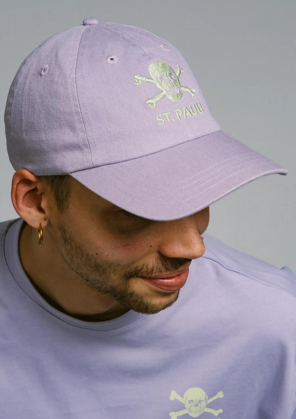 Kappe "Lavender / Lime"