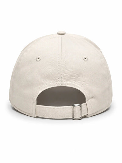 New Era Kappe Dad creme Totenkopf