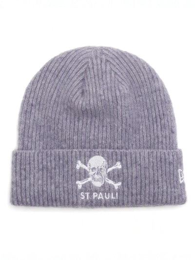 New Era Mütze Umschlag Totenkopf lila
