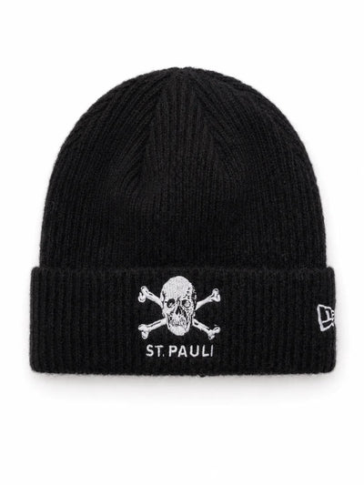 New Era Mütze Umschlag Totenkopf  schwarz