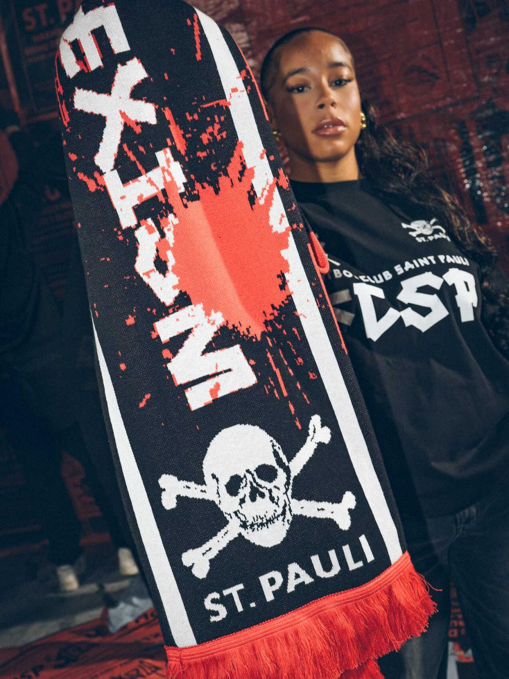 Schal "Jeff Staple x St. Pauli"