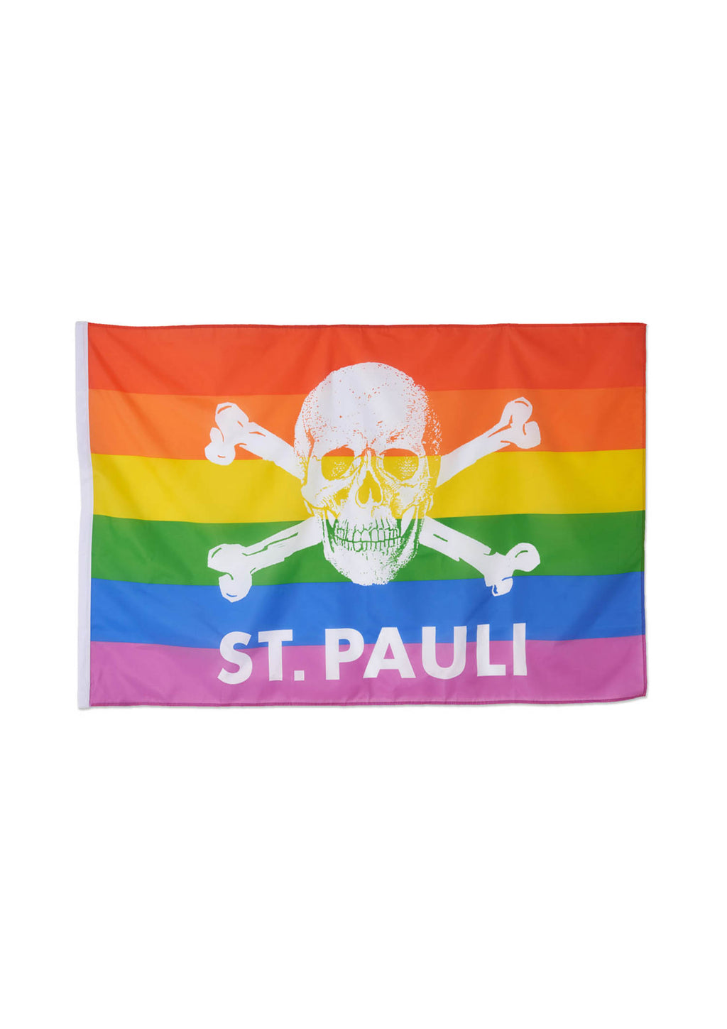 Fahne Regenbogen Totenkopf 100x150cm