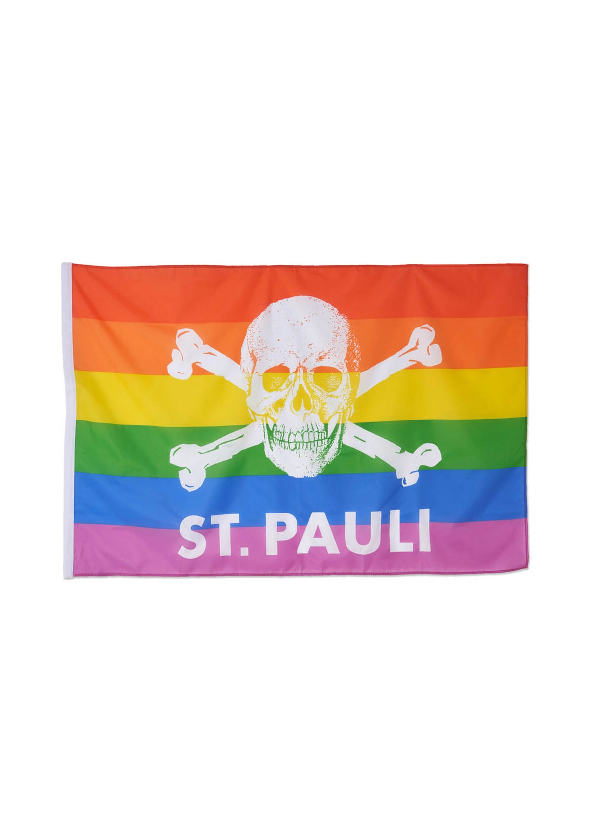 Fahne Regenbogen Totenkopf 100x150cm