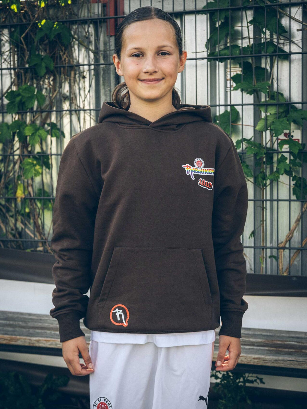 Kinder Kapuzenpullover "Rabauken Sticker"