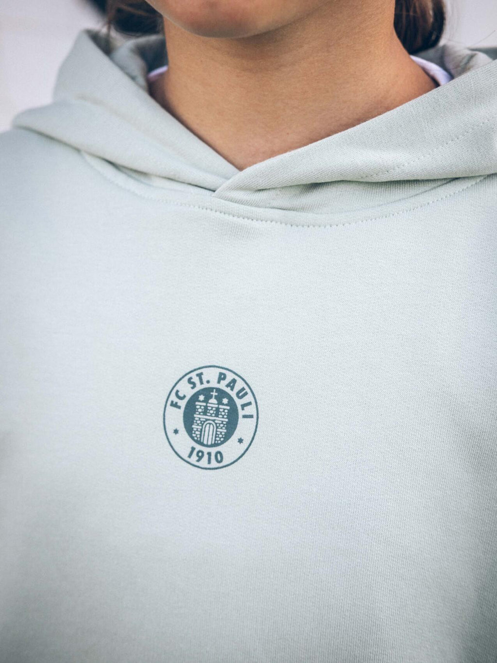 Kinder Kapuzenpullover "Rabauken mint"