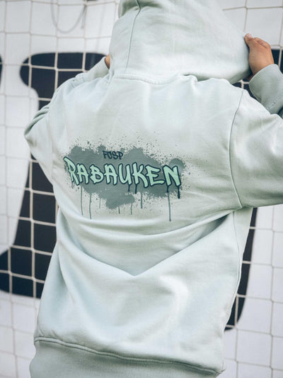 Kinder Kapuzenpullover "Rabauken mint"