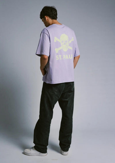 T-Shirt "Lavender / Lime"