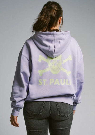 Kapuzenpullover "Lavender / Lime"
