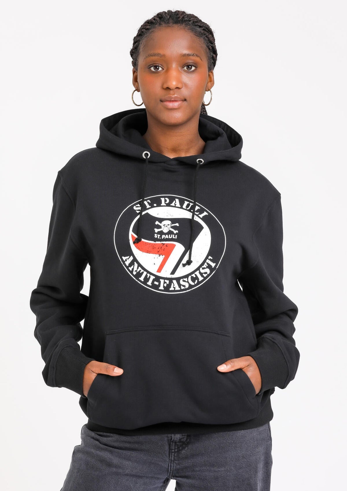 Kapuzenpullover Anti Fascist - Gallery