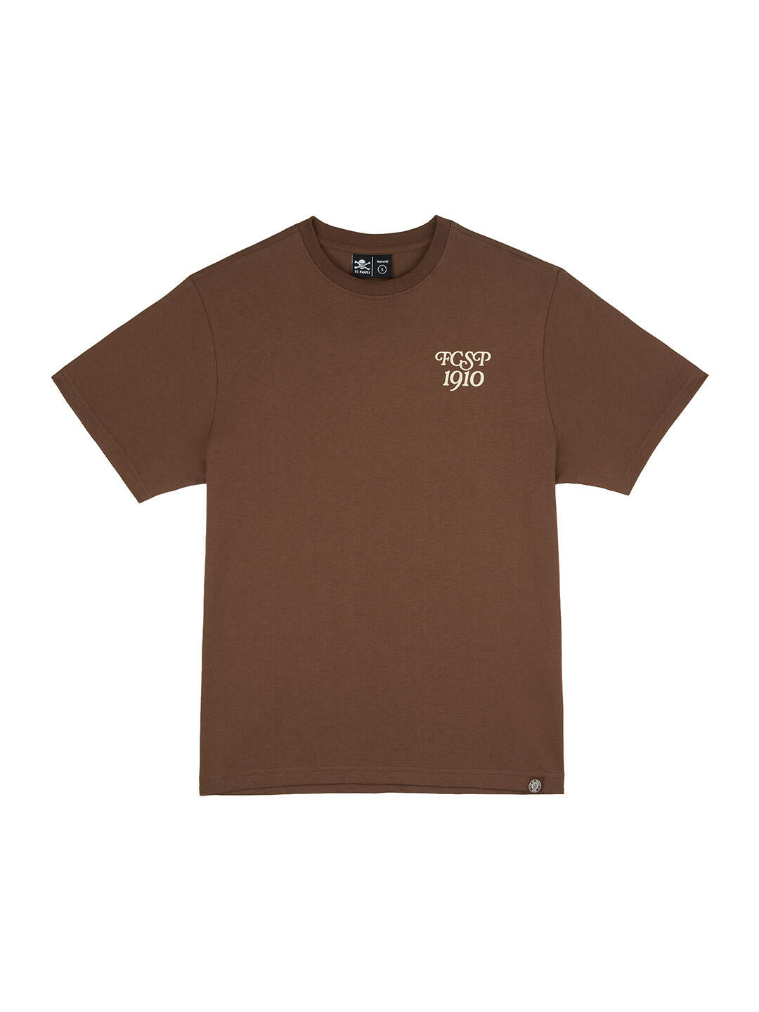 T-Shirt "Fussball Club 1910" braun - Cover