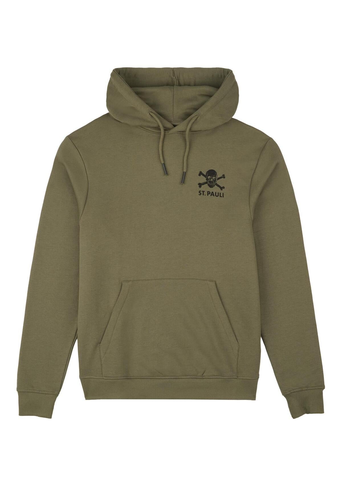 Kapuzenpullover "Black / Olive" - Cover
