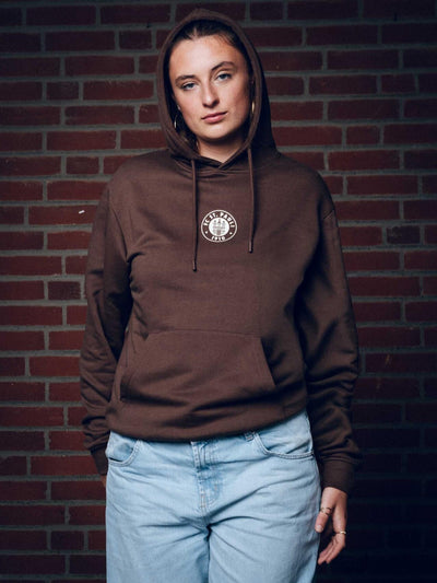 Kapuzenpullover "braun/ Off White" - Gallery