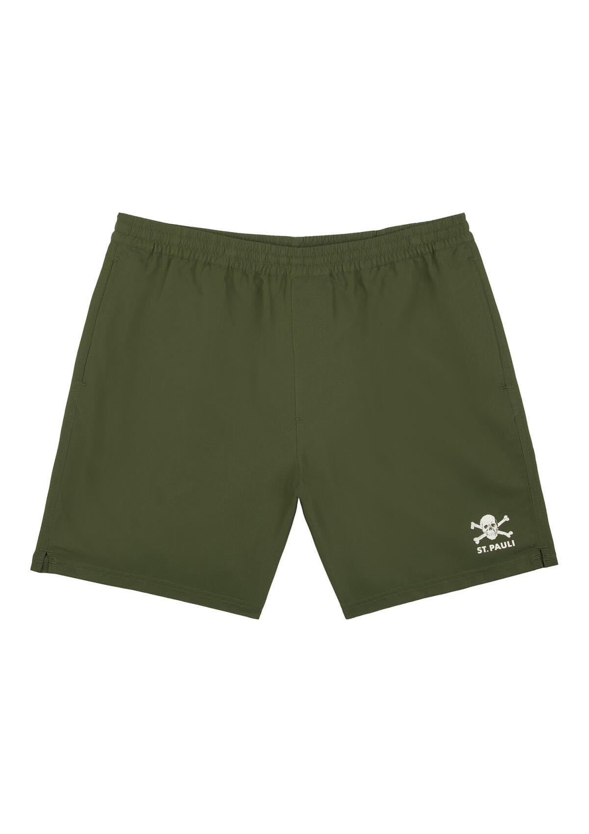 Badeshorts "Totenkopf" oliv - Cover