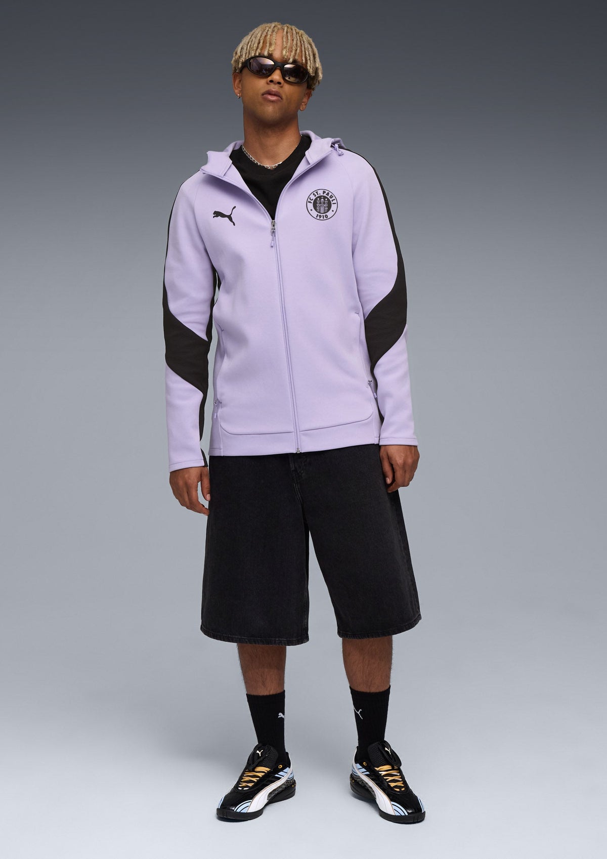 Puma - Kapuzenjacke Team violett 2025-26 - Gallery