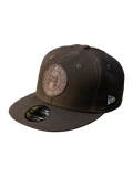 Kappe Logo 59fifty Braun