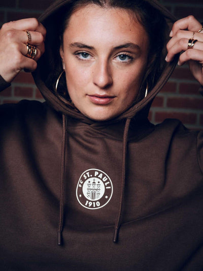 Kapuzenpullover "braun/ Off White" - Gallery