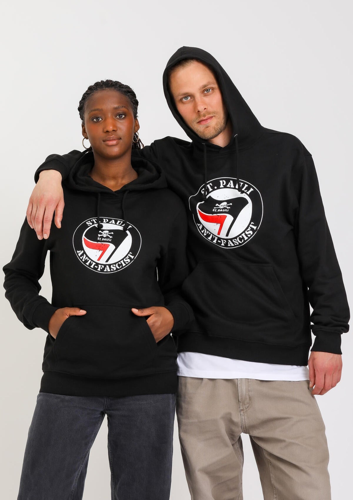 Kapuzenpullover Anti Fascist - Cover