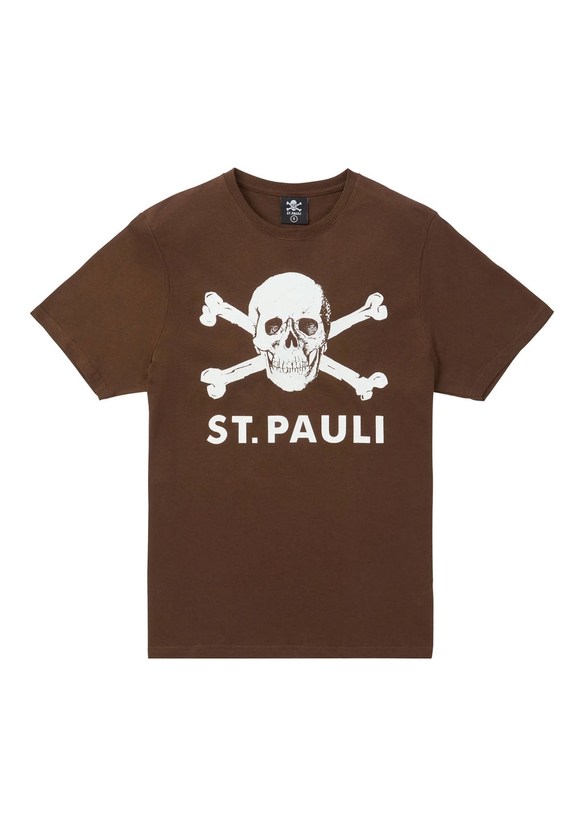 T-Shirt Totenkopf braun - Cover