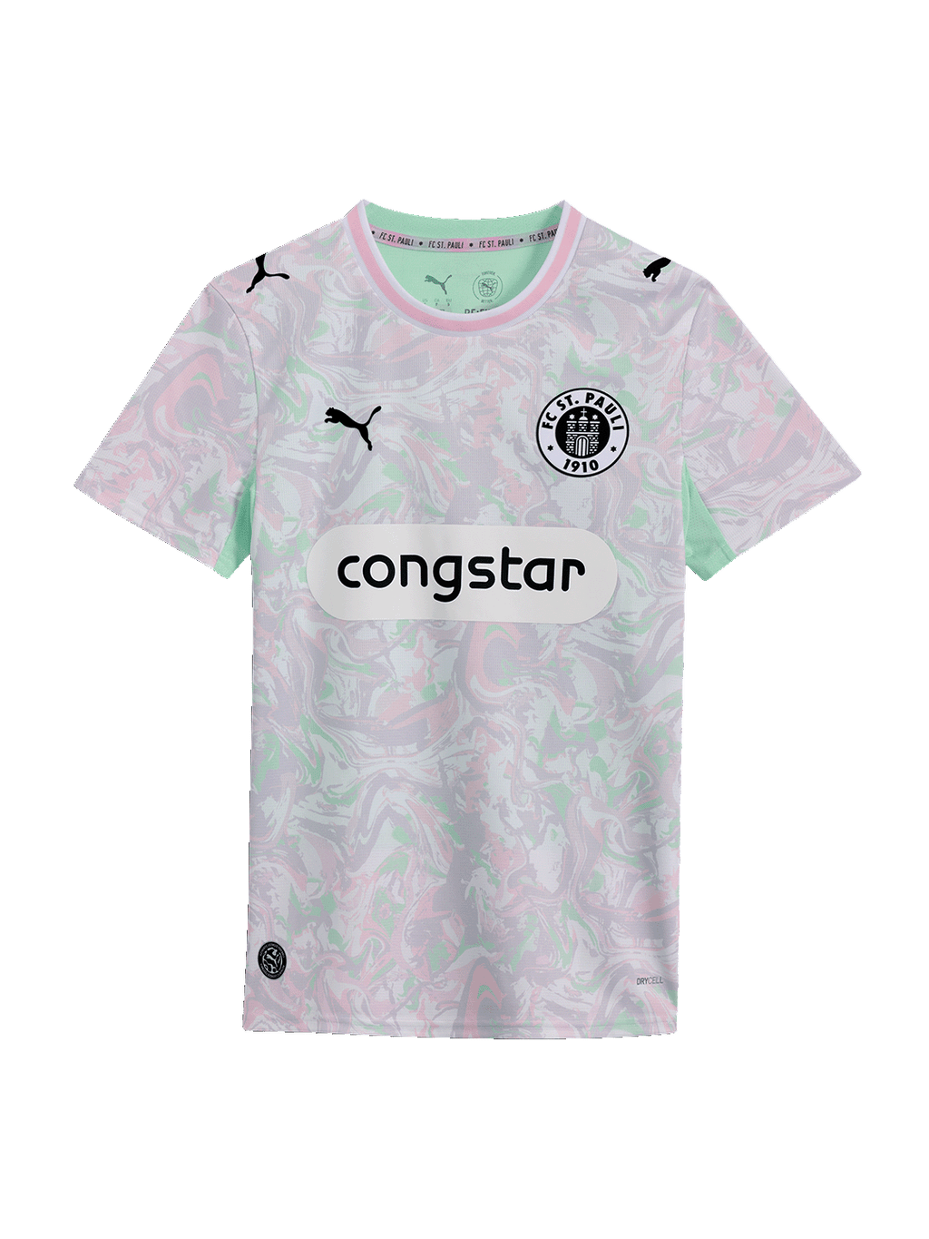  Puma - Trikot Drei pink-mint 2026-27